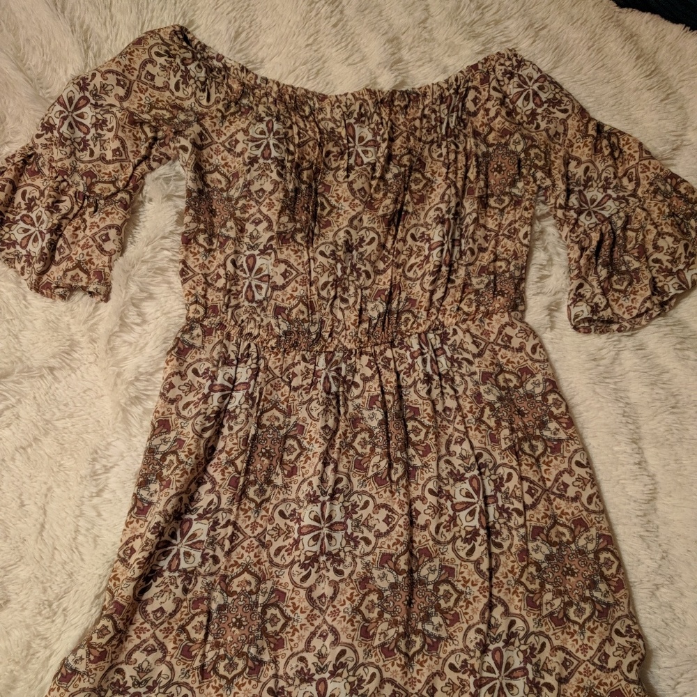 🌸Boho off the shoulder dress 🌸